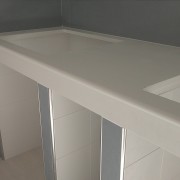 Top in quarzo resina